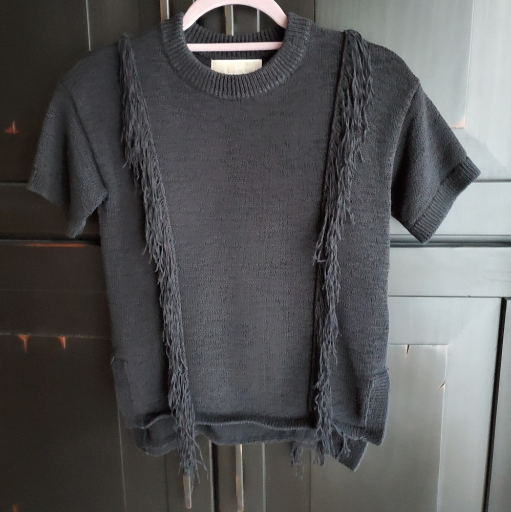 Clearance Michael Kors fringe top